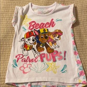 Paw patrol girls tshirt 5t